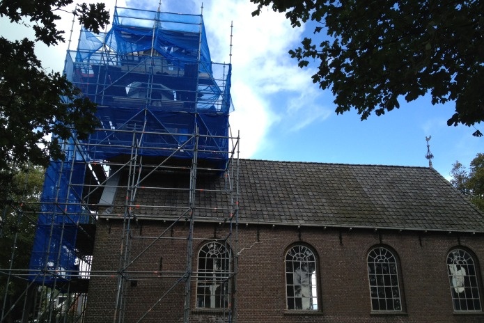 Restauratie kerk Idsegahuizen